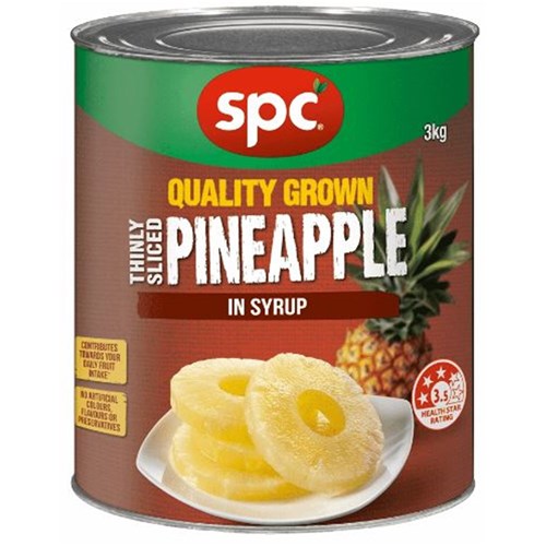 PINEAPPLE THINLY SLICED IN SYRUP 3KG (3)