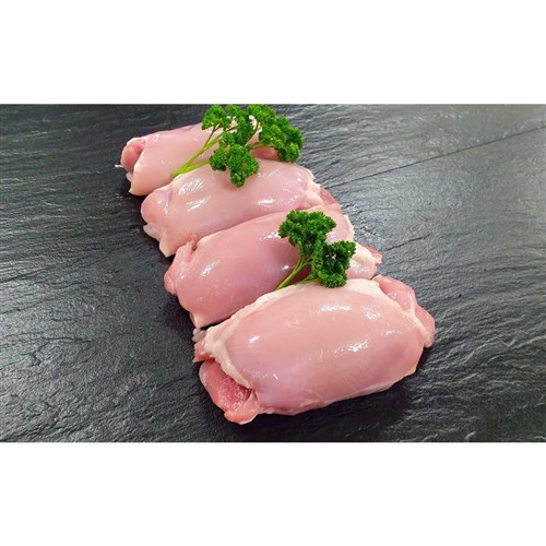 CHICKEN THIGH FILLET S/LESS SIZE22 FZ 12KG RW(1)  