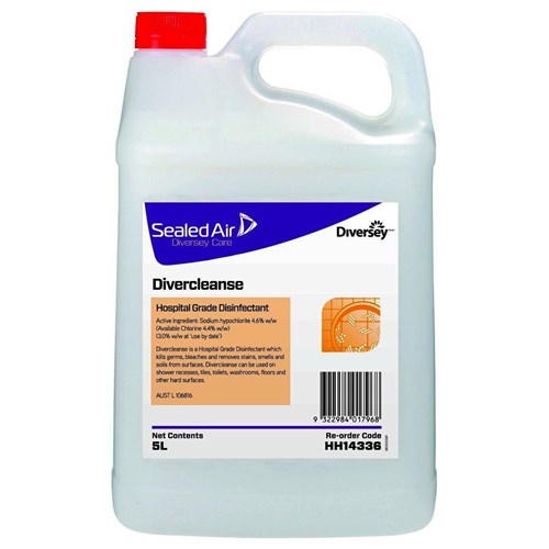 DIVERCLEANSE CLR HOSPITAL GRADE 5LTR (DOMESTOS)(2)