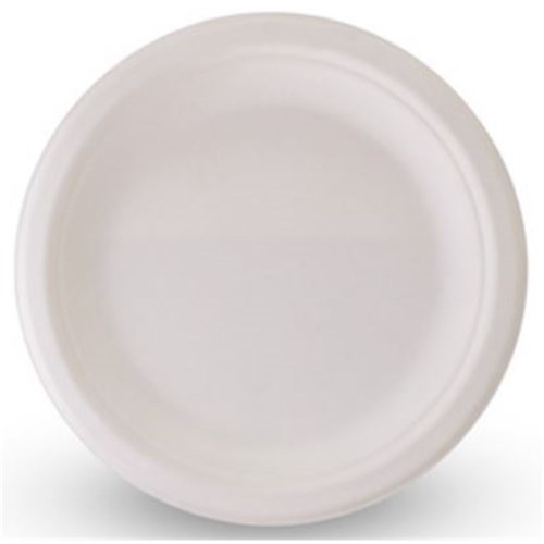 PLATE 7" ROUND SUGAR CANE X 50  (20) 