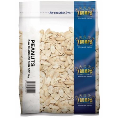 RAW PEANUTS BLANCHED SKIN OFF 1KG (10)