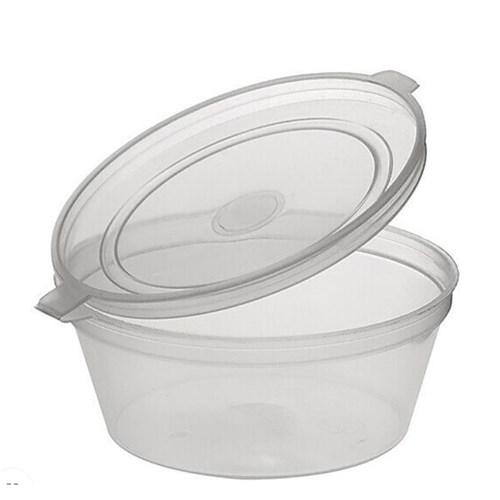 SAUCE CUP WITH HINGED LID PP 50ML X 50 (20)