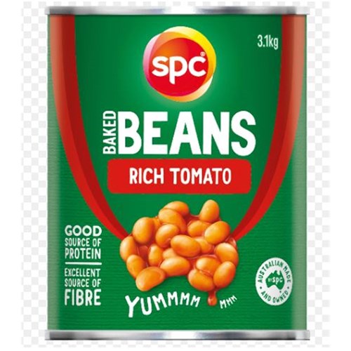 BAKED BEANS RICH TOMATO 3.1KG (3)