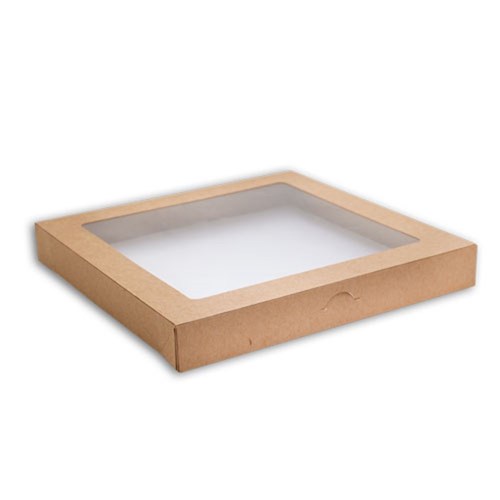 SMALL KRAFT CATERING LID X 100 (1) 