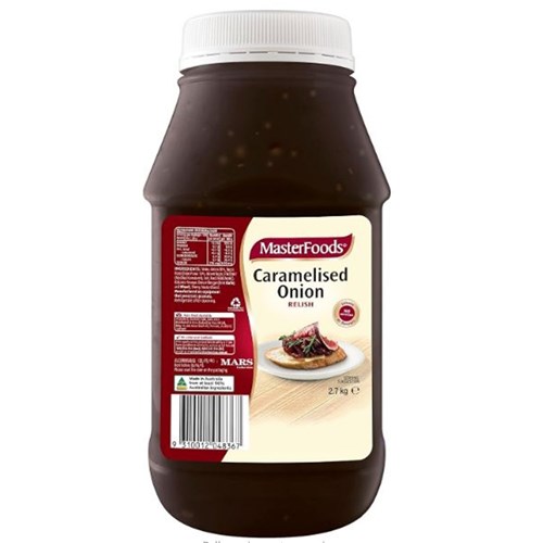 RELISH CARAMELISED ONION 2.7KG (6) 