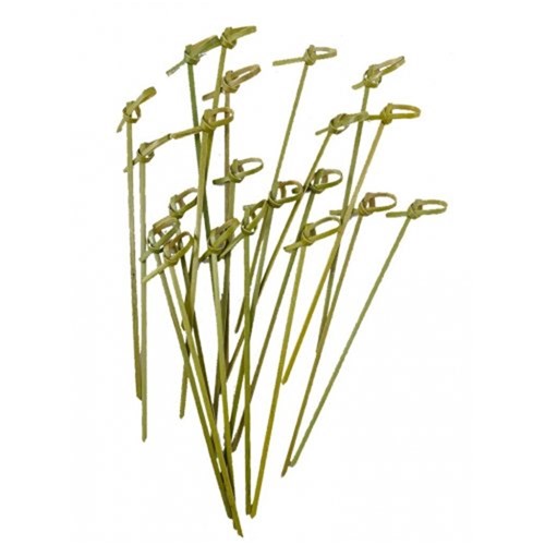 SKEWER CURLY - PICK 18CM X NAT/ BAMBOO PK250 (20) 