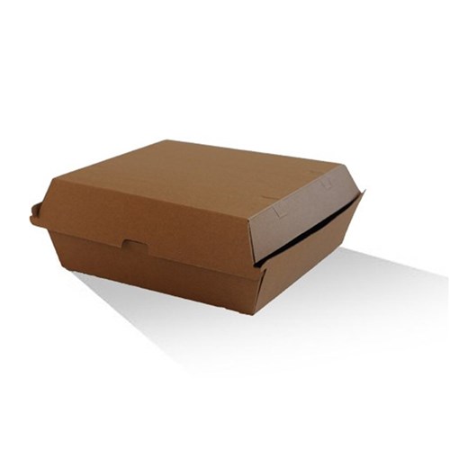 DINNER BOX CARDBOARD BROWN X 50 (3)
