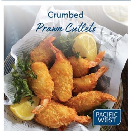PRAWN CUTLET CRUMBED  16/20 1KG (6)