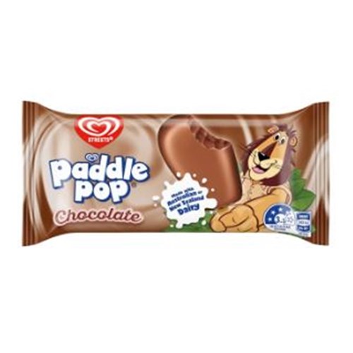 ICE CREAM PADDLE POP CHOCOLATE 32 X 70ML (1) 