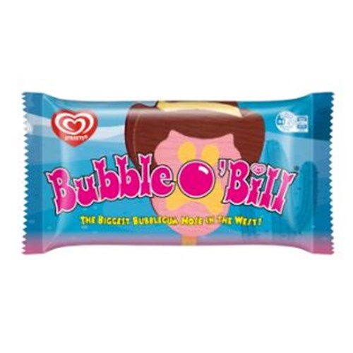 ICE CREAM BUBBLE-O BILL 24 X 106ML  (1) 
