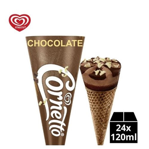 ICE CREAM CORNETTO CLASSIC CHOCOLATE 24 X 120G (1)