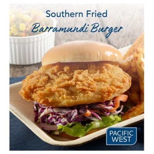 BARRAMUNDI SOUTHERN FRIED BURGER 85G   1KG   (3)