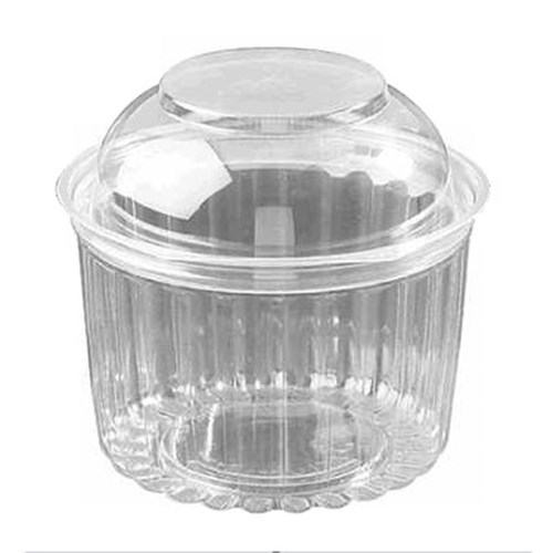 SHOBOWL 20OZ DOME LID CLEAR X 50  (3)
