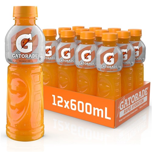DRINK GATORADE ORANGE NO SUGAR 600ML X 12 (1)