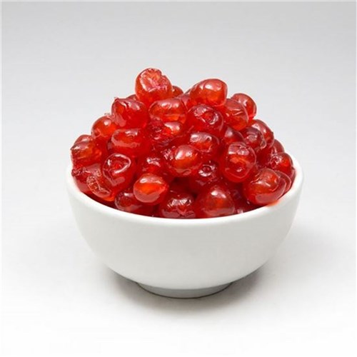 RED CHERRIES GLACE WHOLE 1KG (10)