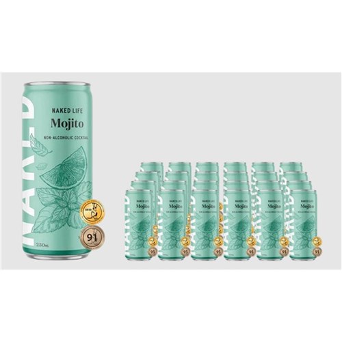 MOJITO NON ALCOHOLIC COCKTAIL 250ML X 24 (1)