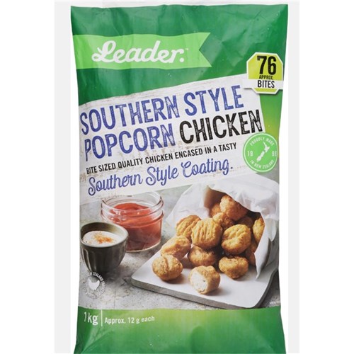 SOUTHERN STYLE POPCORN CHICKEN BITES 1KG (6)