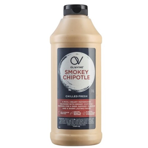 CHIPOTLE MAYONNAISE SMOKEY 1L (8)