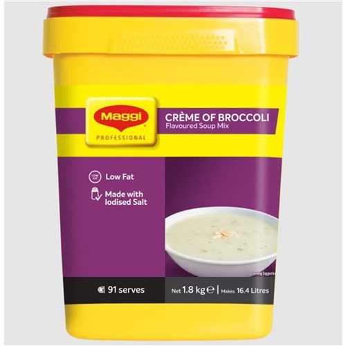 SOUP MIX CLASSIC CREME OF BROCCOLI FLVD 1.8KG (6)